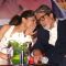 Amitabh Bachchan and  Deepika Padukone   at a promotional event for the film