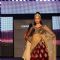 Dia Mirza walks the ramp for designer Vikram Phadnis at the Blenders Pride Fashion Tour 2011 finale