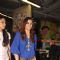 Raveena Tandon at the launches of Nickelodeon-McDonalds Happy Meal with toy SpongeBob SquarePants in Mumbai