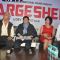 Dev Anand, Divya and Naseeruddin at Press conference and unveiling the promo of movie 'Chargesheet'