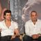 Hrithik with Sanjay Dutt at 'Agneepath' trailer launch event at JW.Mariott