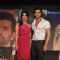 Hrithik Roshan with Priyanka Chopra at 'Agneepath' trailer launch event at JW.Mariott