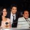 Ali Zafar, Katrina Kaif and Dharmendra on the sets of India's Got Talent