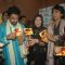 Ayesha Takia, Nagesh Kukunoor and Rannvijay at the audio launch of film MOD at Andheri Cha Raja