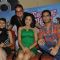 Vinay, Sasha, Jagrat and Deepa at 'Tere Mere Phere' film press meet at Raheja Classic Club in Andher