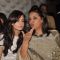 Shabana Azmi and Dia Mirza at Love Breakups Zindagi music launch at Blue Frog in Mumbai