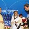 President Pratibha Devisingh Patil and Union Minister Ambika Soni  presenting the ''Best Music Direction(Songs) Award'' to Vishal Bhardwaj for  film ''Ishqiya