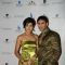 Sandip Soparkar with wife Jesse Randhawa at Paris Hilton party bash at Enigma in Hotel JW Marriott