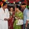 Ajay and Kajol grace Sanjay Dutt's Mata Ki Chowki in Bandra