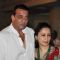 Sanjay Dutt with Manyata grace Mata Ki Chowki in Bandra