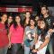 Zayed Khan, Dia Mirza with fans sales ticket of film 'Love Breakups Zindagi' at box office