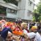 Funeral of Legendery Gazal Singer 'Jagjit Singh' at Chandanwadi Crematorium, Amrin Lines in Mumbai