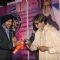 Amitabh Bachchan during the celebration of his birthday on the sets of Kaun Banega Crorepati in Mumbai
