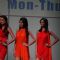 Models walk the ramp at Kingfisher Calendar Girl 2011 contest in Mumbai
