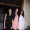 Anita with Sushma Reddy and Namrata Shroff at Anita Dongre's Cafe Launch