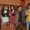 Vivek Oberoi, Tanushree, Sayali and Sophie at the announcement of Country Club's New Year 2012 Press