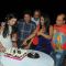 Cake Cutting in Designer Amy Billimoria's Pre Diwali terrace party