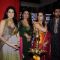 Kangna, Chirag, Sagarika and Neeru at Diwali celebrations to promote Miley Na Miley Hum at Fame