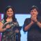 Kishori Shahane and Manoj Joshi at BIG Marathi Rising Star Awards 2011