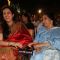 Mrs Rashmi Uddhav Thackeray and Asha Bhosle spending great time