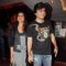 Sonali Bendre with husband Goldie Behl at the premiere of film "Land Gold Women" at Cinemax