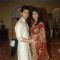 Aishwarya Sakhuja and Ravi Dubey cast of Sony TV's Saas Bina Sasural at Malad