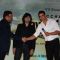 Akshay Kumar unveils Sonu Nigam music album at Andheri, Mumbai