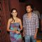 Ritesh Deshmukh and Genelia D'Souza at The Dirty Picture success party