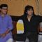 Sachin Pilgaonkar and Sonu Nigam at Sonu Nigam's music album launch