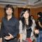 Sonu Nigam with Amrita Rao at his music album launch at Andheri, Mumbai