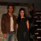 Arjun Rampal and Neha Dhupia at Gillette press meet at Trident