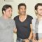 Sohail Khan, Suniel Shetty and Sanjay Kapoor at Farah Khan's House Warming Party