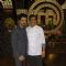 Sanjeev Kapoor and Maryada main lead on the sets of Master Chef at RK Studios. .
