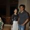 Dia Mirza and Kunal Kapoor at Art Exhibition at hotel JW Marriott in Mumbai