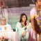 Priyanka Chopra with children during the Brahma Kumaris Conclude Megha Platinum Jubilee Celebrations