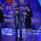 Sonam Kapoor, Neil Nitin Mukesh and Sanjay Dutt on the sets of Bigg Boss Season 5