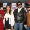 Abhishek, Bipasha, Sonam and Neil Nitin at "Blu O" to promote their film "Players", in New Delhi