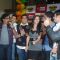 Celebrities during the music launch of "Sadda Adda", at 92.7 BIG FM