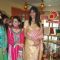 Nethra and Smita Bansal launch Jinal Kenia's wedding shop YUME at Juhu