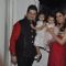 Dabboo Ratnani with wife and Kids at his Calendar launch