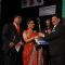 Ram Kapoor and Saakshi Tanwar at 18th LIONS GOLD AWARDS at Bhaidas Hall in Mumbai