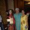 Shabana Azmi and Javed Akhtar pose during the DVD launch for the Hindi film "I am Kalam" in Mumbai