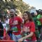 Perizaad and Rohit Roy attends Standard Chartered Mumbai Marathon 2012 in Mumbai