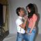 Pratiek Babbar with Amy Jackson during the photo shoot pose for upcoming film EK Deewana Tha