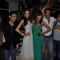 Milind, Omi, Tarana, Mazher, Dipannita at Music launch of movie 'Jodi Breakers' at Goregaon