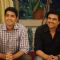 Mukesh Solanki with Sameer Soni in tv show Parichay