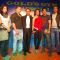 Tulip, Prateik, Shazahn and Sohail Khan at Gold Gym calendar launch in Bandra, Mumbai