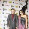 Vivek Oberoi with wife at 57th Idea Filmfare Awards 2011