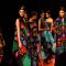 Models displays a creations by designers Pankaj and Nidhi at the Wills Lifestyle India Fashion week 2012,in New Delhi on Friday. .