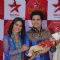Hina Khan and Karan Mehra at STAR Parivaar Awards Red Carpet